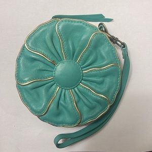 Anthropologie Turquoise Wristlet